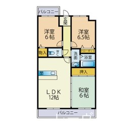 シザンサス２１の物件間取画像